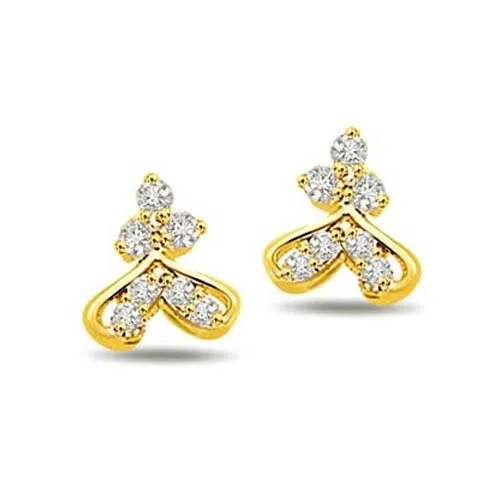 0.25 cts Diamond Earrings (ER349)