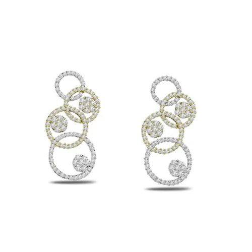2.36cts Designer Diamond Earrings (ER356)