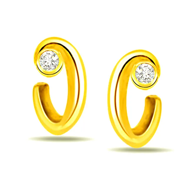 0.10ct Diamond Stud Earrings -Solitaire Earrings