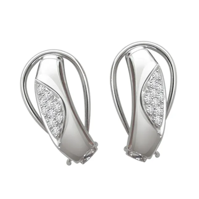 Forever You Real Diamond Earrings Set in 14kt Gold (ER37)