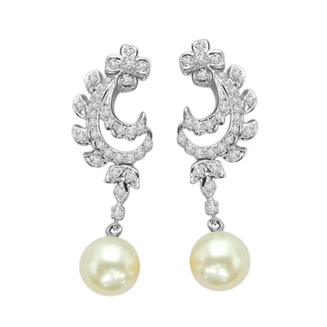 Scintillating South Sea Pearl Earrings (ER45)
