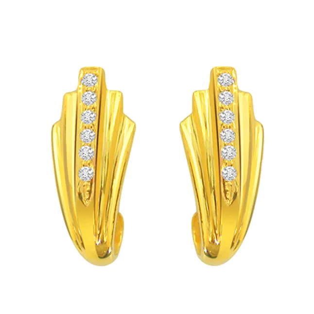 Blinger Beauty - Real Diamond Earrings (ER49)