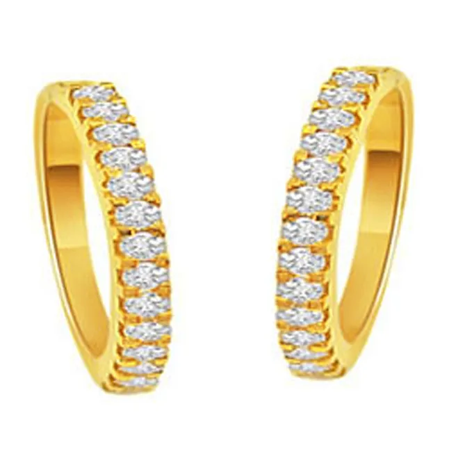 Ring Thing - Real Diamond Balis & Hoops (ER56)