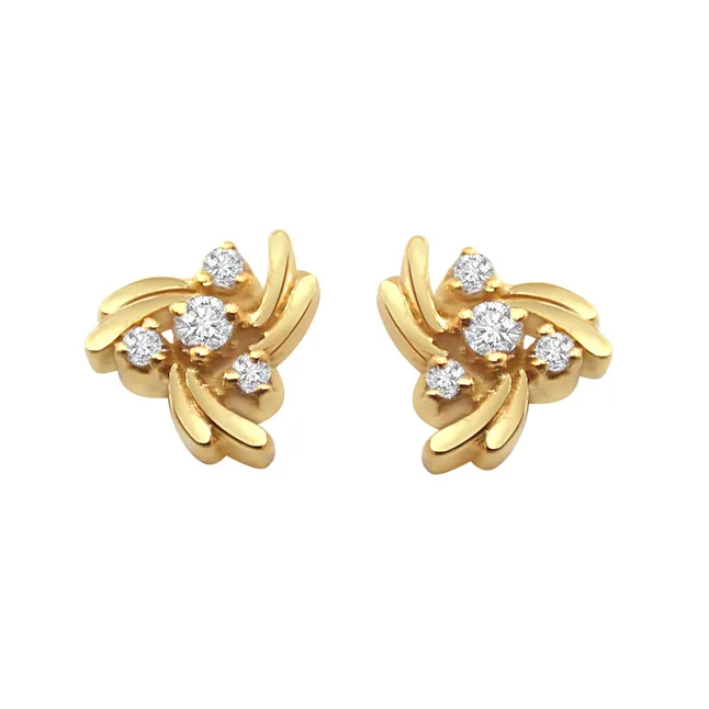 Simple n Sweet - Real Diamond Earrings (ER59)