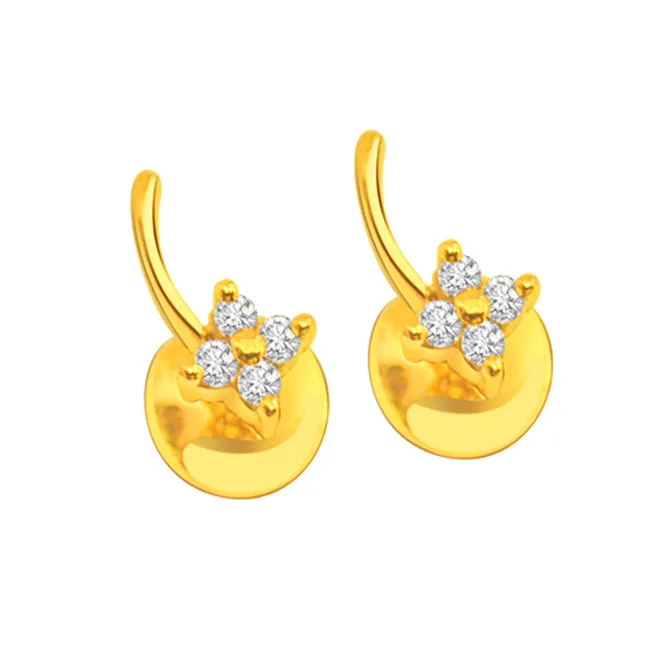 Starry Night - Real Diamond Designer Earrings (ER60)
