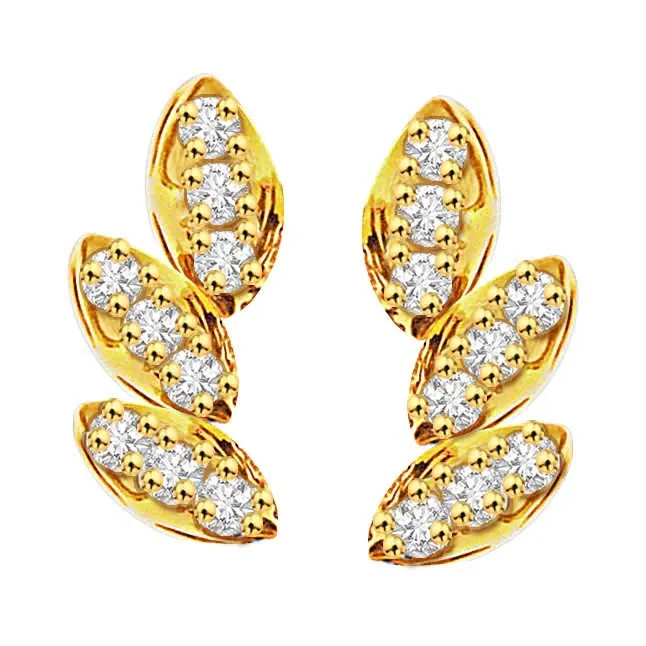 Classic n Chic Diamond Earrings -Designer Earrings