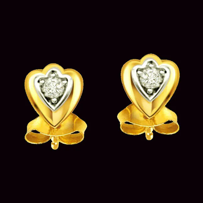 Style Diva - Real Solitaire Earrings (ER108)