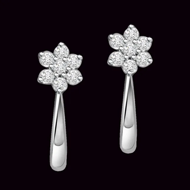 Adorably You - Real Flower Shape Earrings (ER114)