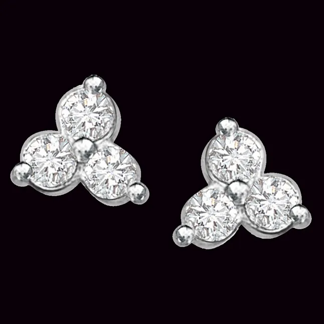 Princess Royale - Real Diamond Earrings (ER117)