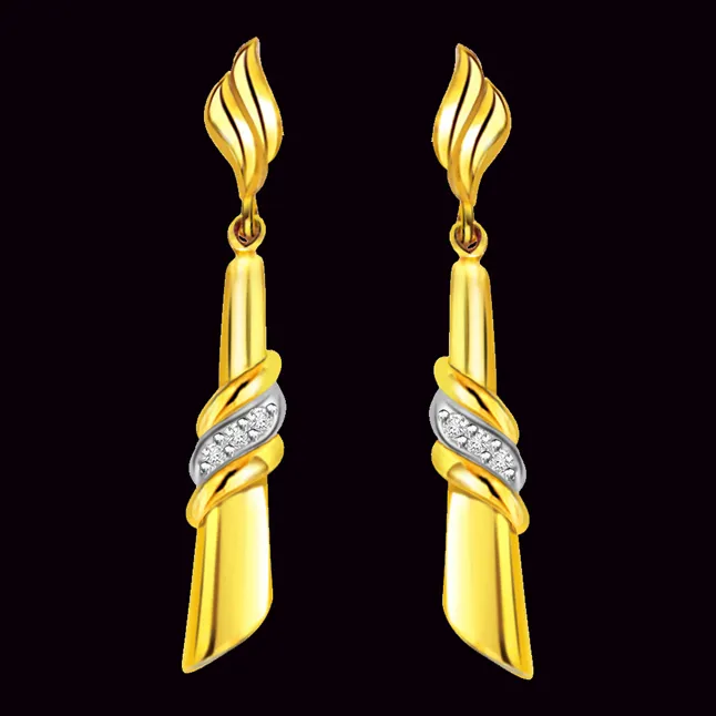 Elegance - Real Diamond Earrings (ER127)