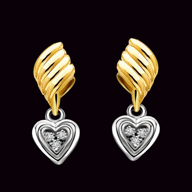 Hearty Surprize - Real Heart Shape Earrings (ER131)