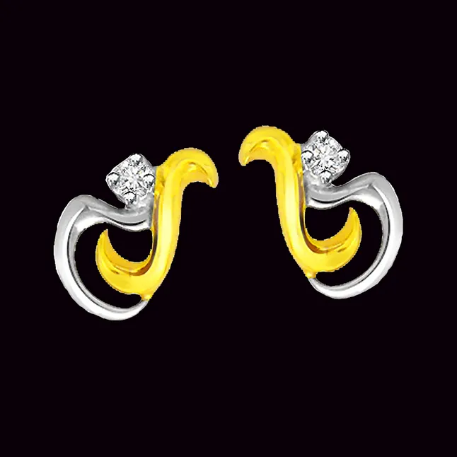 Love Locks Beautiful Diamond Earring (ER179)