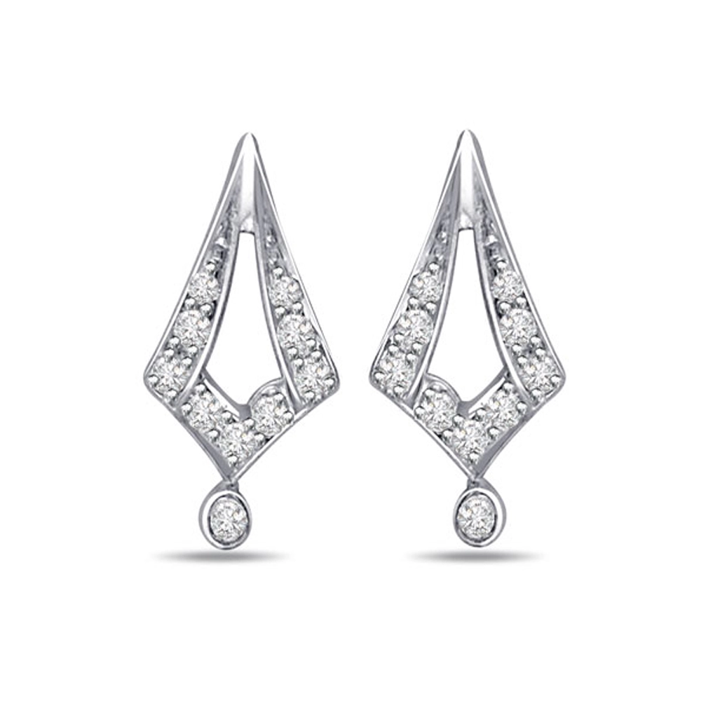 Eve Diamond Earrings -Designer Earrings