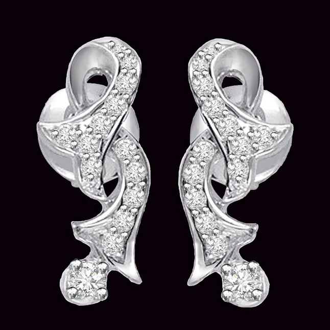 Desirable Diamond Earrings (ER186)