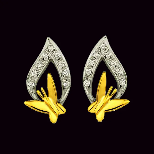 Hook of Affection  0.20cts Diamond Earrings (ER203)