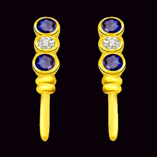 A Marvelous Hanging Diamond Earring (ER245)