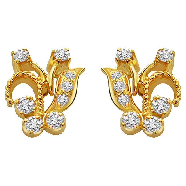 Diamond Desirable Earrings -Designer Earrings