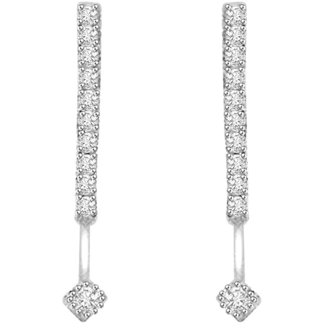 Diamond Bouquet 0.50 ct Diamond White Gold Earring