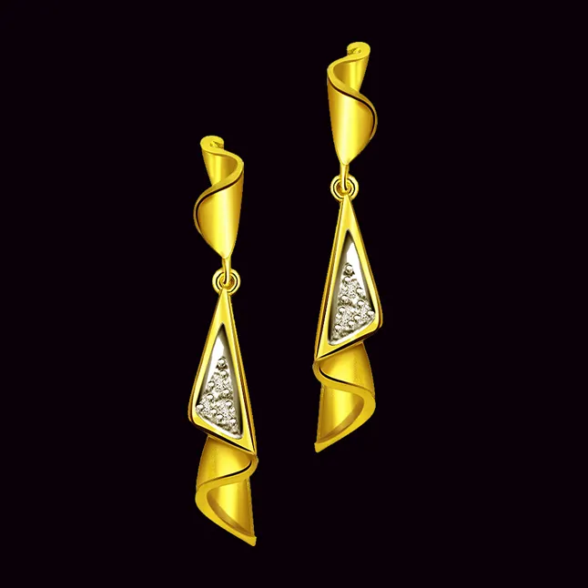 0.12cts Diamond Fancy Earring (ER300)