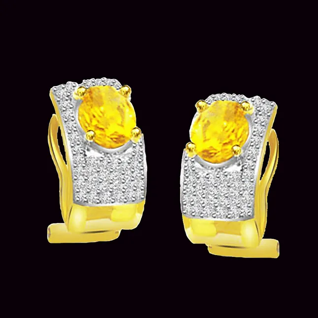 0.50cts Fancy Diamond Earring (ER310)