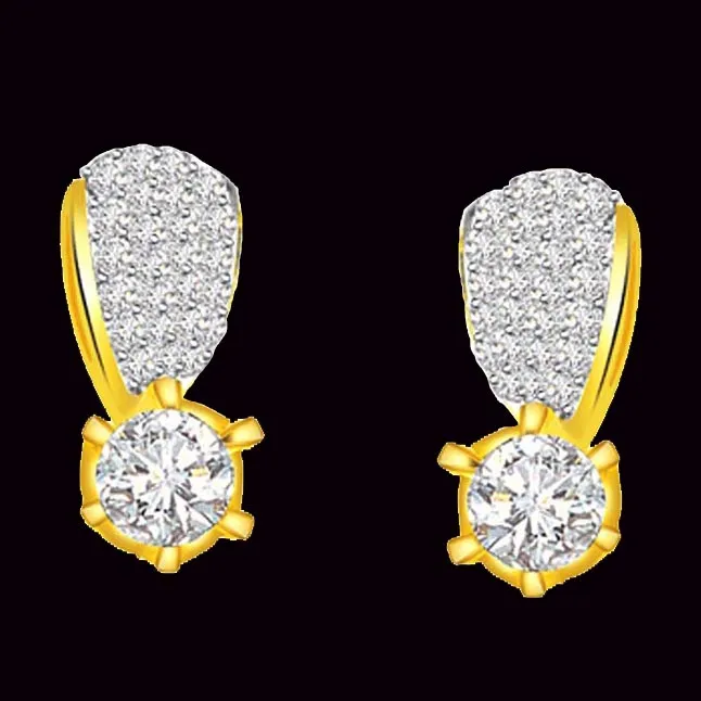 0.64cts Diamond Classic Earring (ER315)