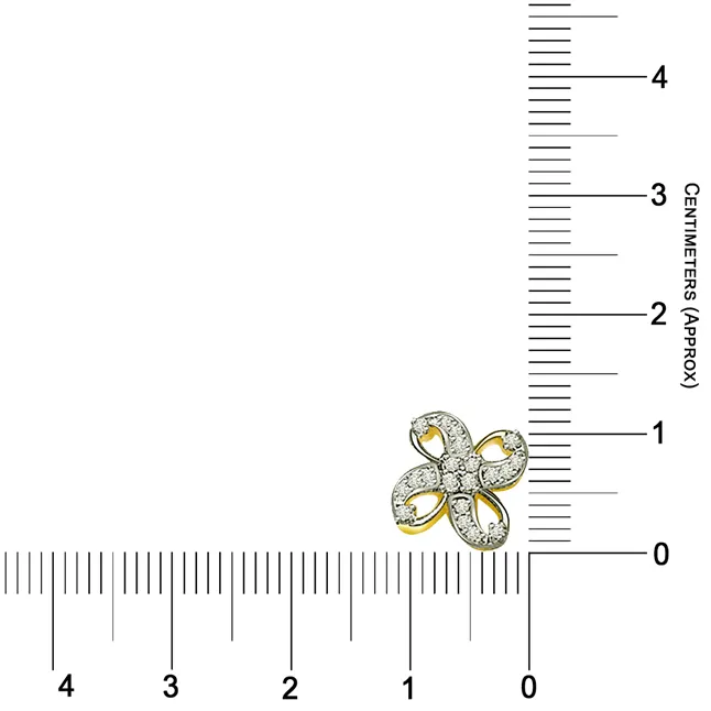 0.25cts Diamond Flower Shape Earring (ER325)