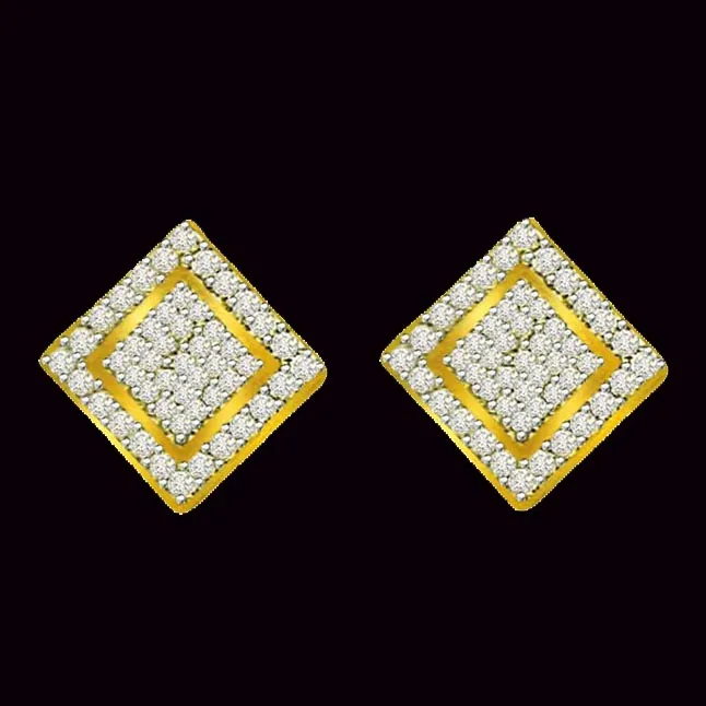 0.50cts Diamond Gold Earring (ER334)