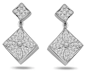 0.50 cts Diamond Earrings