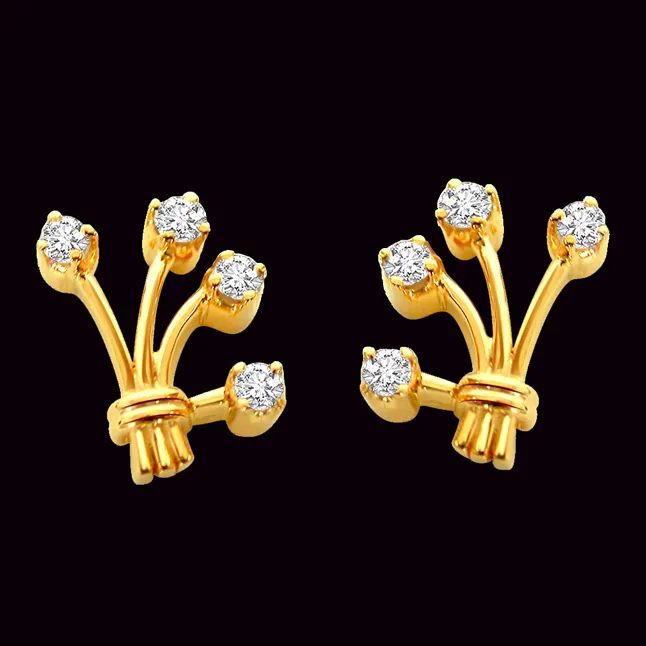 For My Love Real Diamond Earrings (ER33)