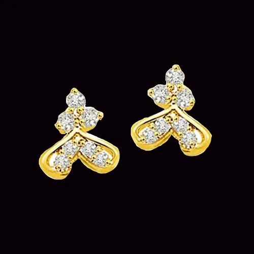 0.25 cts Diamond Earrings (ER349)