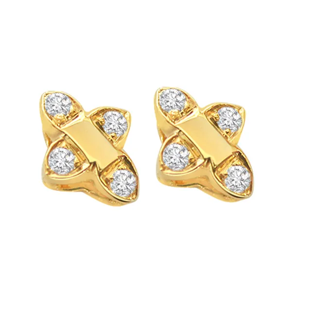 Dapper Dame Diamond Earrings -Designer Earrings