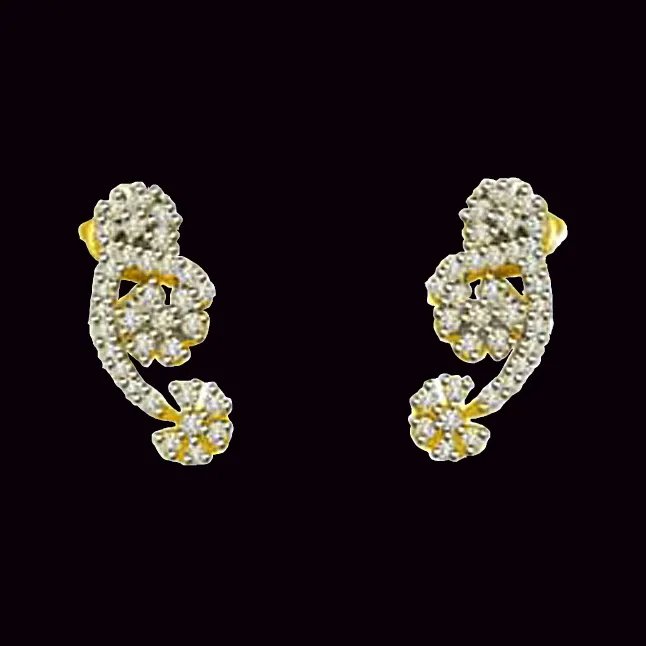 0.70 cts Real Diamond Earrings (ER350)