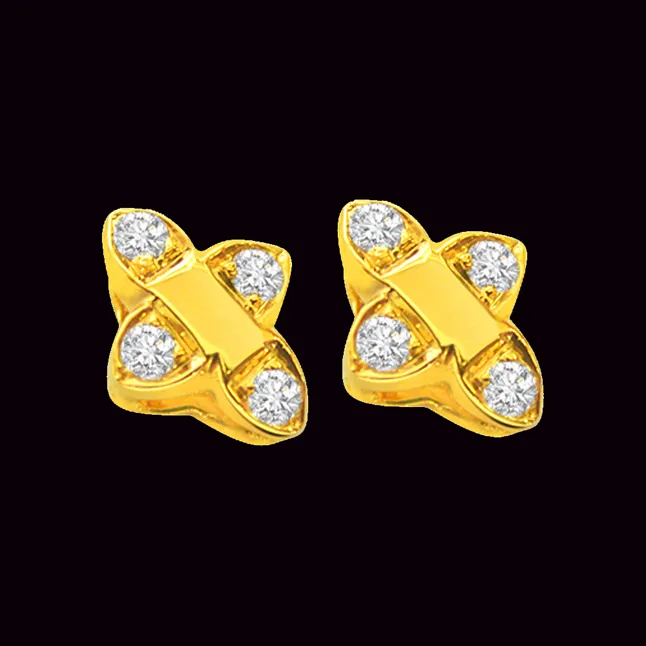 Dapper Dame Diamond Earrings (ER35)