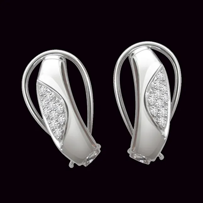Forever You Real Diamond Earrings Set in 14kt Gold (ER37)