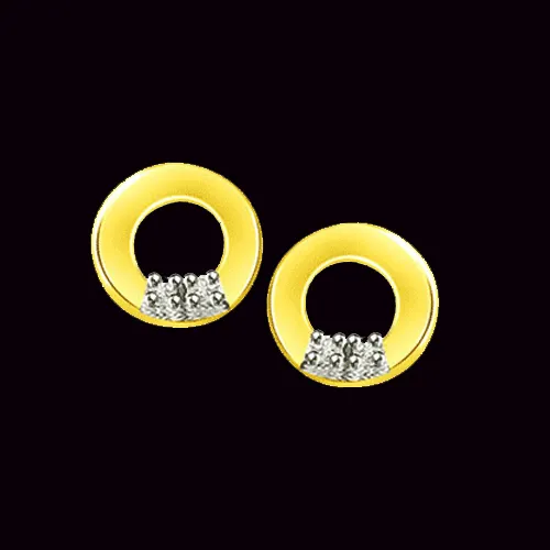 0.08cts Real Diamond Earrings (ER380)
