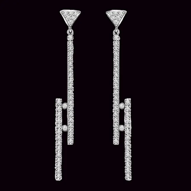 0.86 cts Real Diamond Earrings (ER391)