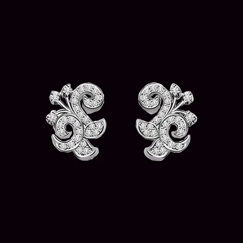 0.30 cts Designer Diamond Earrings (ER393)