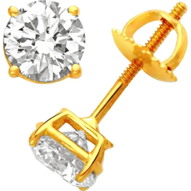 You're Mine Real Diamond Earrings (ER40)