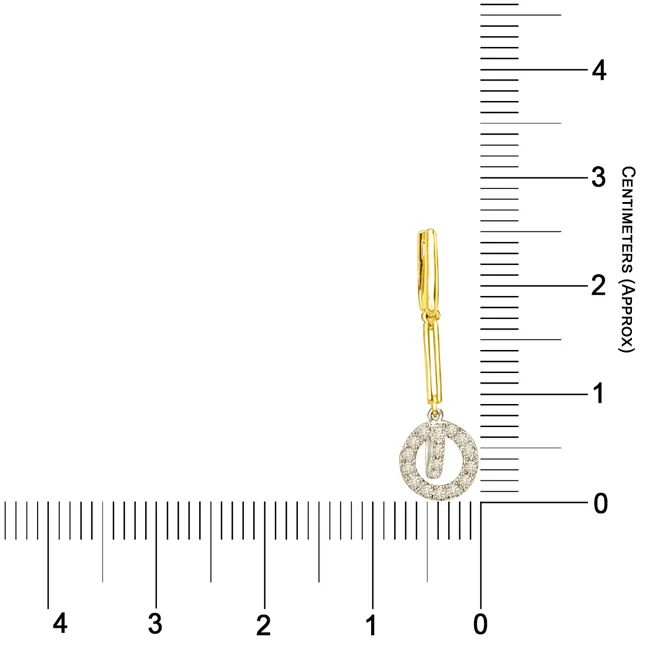 Dangling Rounds Long & Hanging Diamond Earrings Pair For Her