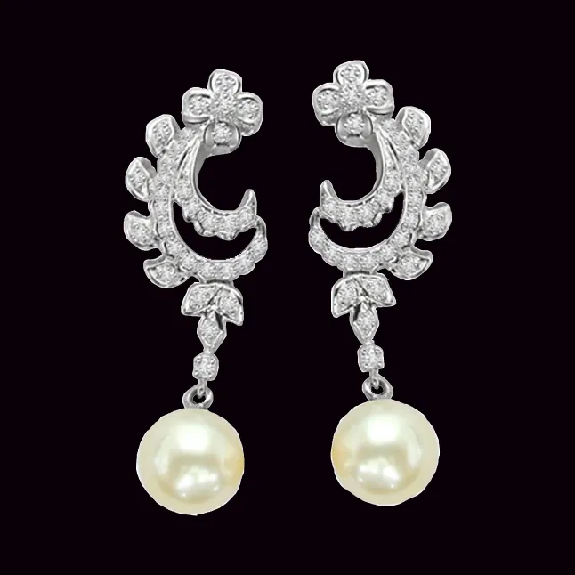 Scintillating South Sea Pearl Earrings (ER45)