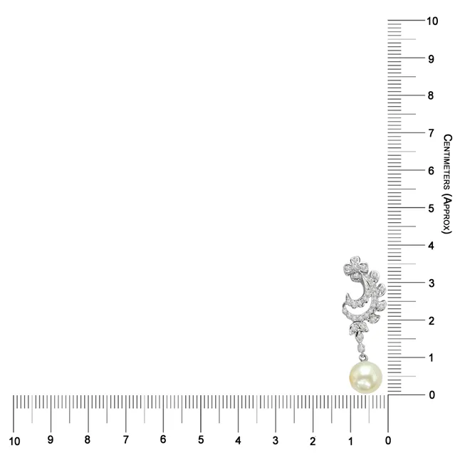 A Symphony of Elegance: South Sea Pearl and Diamonds