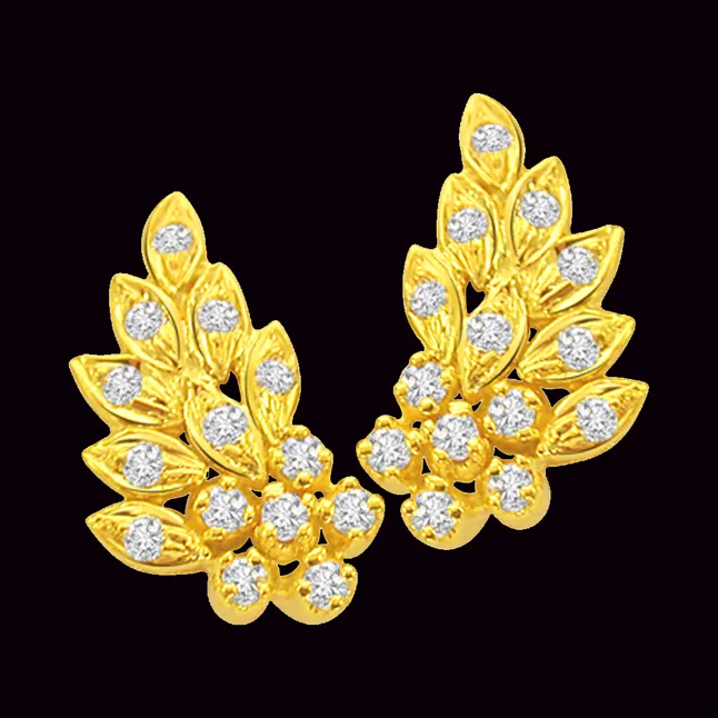 You are special -Diamond Earrings -Designer Earrings