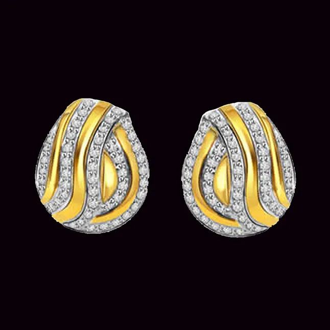 Real Diamond Beauty Designer Earrings (ER53)