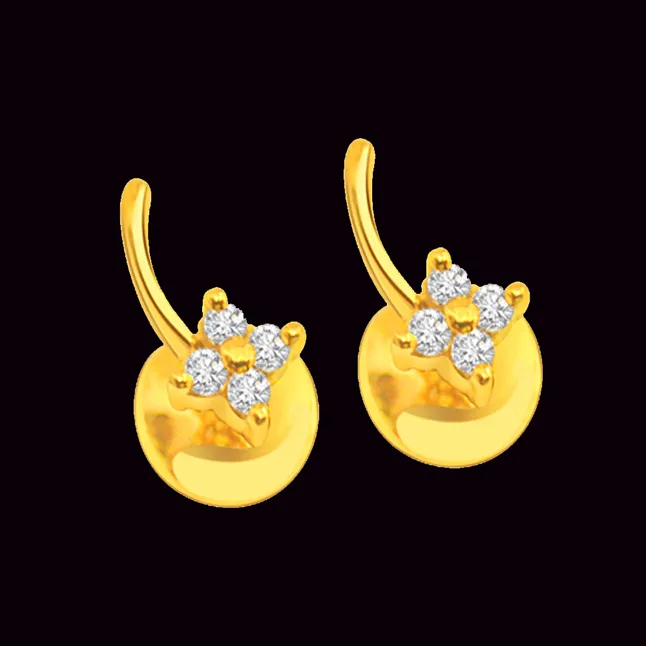 Starry Night - Real Diamond Designer Earrings (ER60)