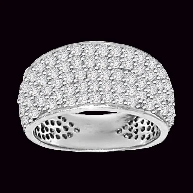 1.05ct Diamond rings -Pave Collection