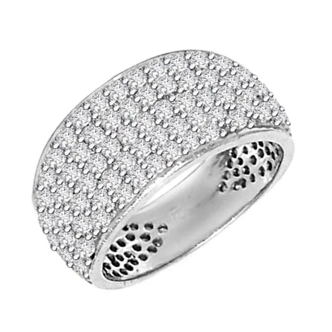 1.05ct Diamond rings -Pave Collection