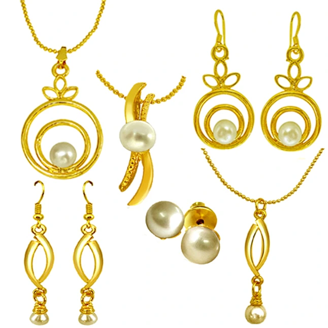 Contemporary Pearl Set (H1217)