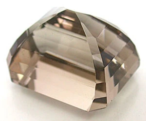 96.11 ct Square Shaped, clear Smoky Loose Topaz (LGS17)