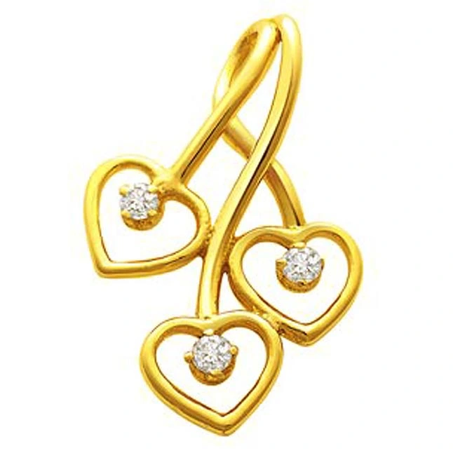 Elegant Heart Pendants