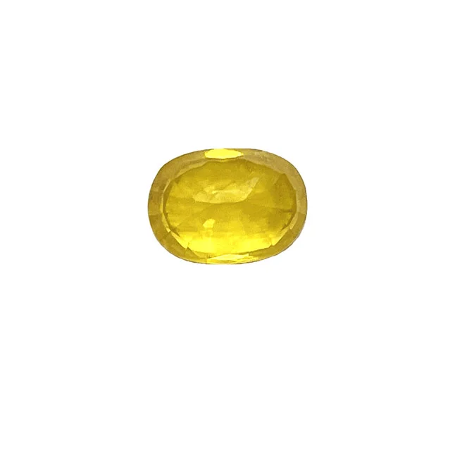 5.5 Ratti AA Grade Loose Yellow Sapphire Stone (LYS5) – A Symbol of Fortune & Prosperity